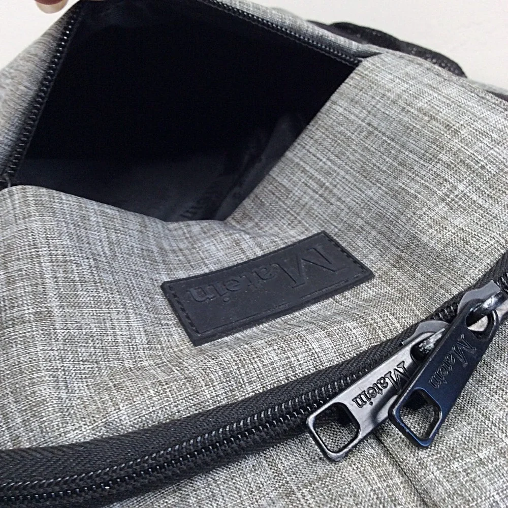 MATEIN Business Laptop Backpack Travel 15.6 Inch Gray Charge Port